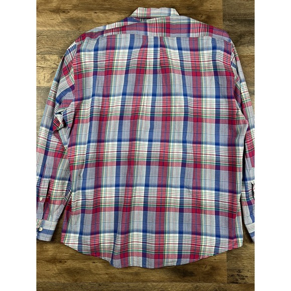 Brooks Brothers 346 Mens L Button Down Pocket Logo Tag Business‎ Casual Shirt - Picture 3 of 9